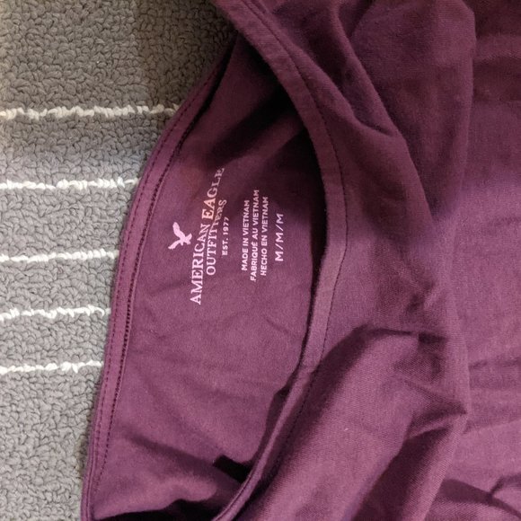 long sleeve tops with tie fron from american eagle - Picture 4 of 5